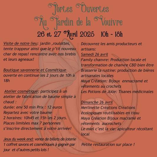 Porte ouverte au Jardin de la Vouivre