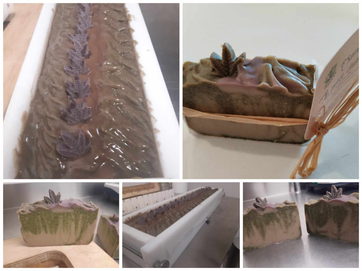 Savon Le Petit Chanvrier version "cake"