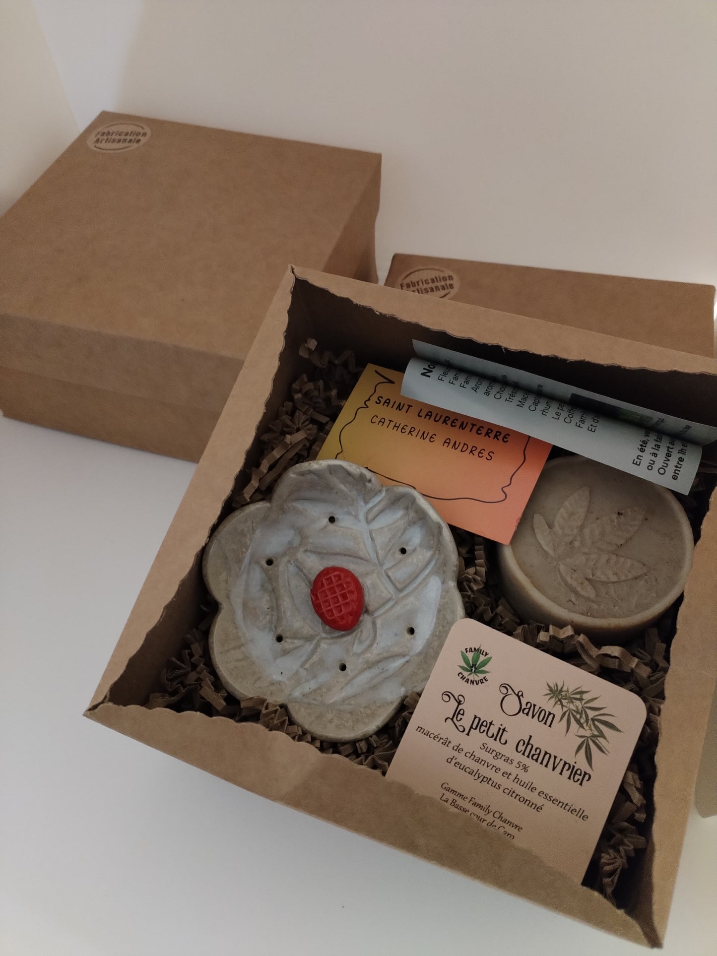 Coffret porte savon + savon Le Petit Chanvrier