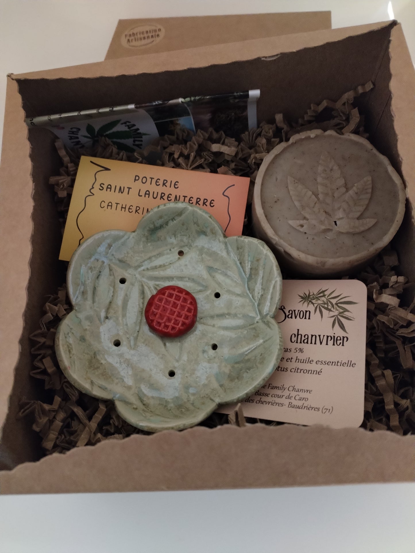 Coffret porte savon + savon Le Petit Chanvrier