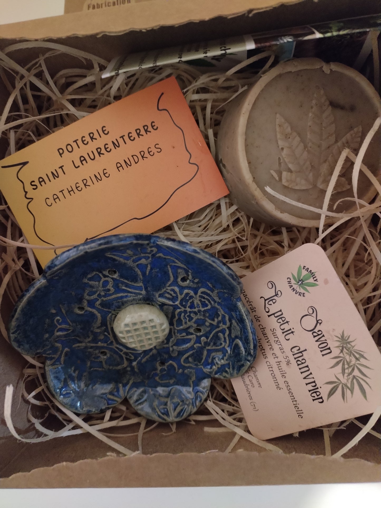 Coffret porte savon + savon Le Petit Chanvrier