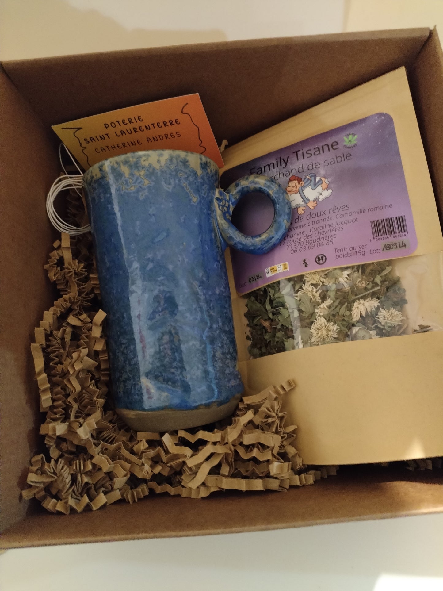 Coffret tasse + tisane