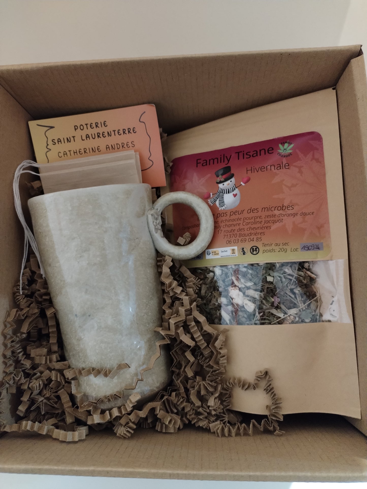 Coffret tasse + tisane