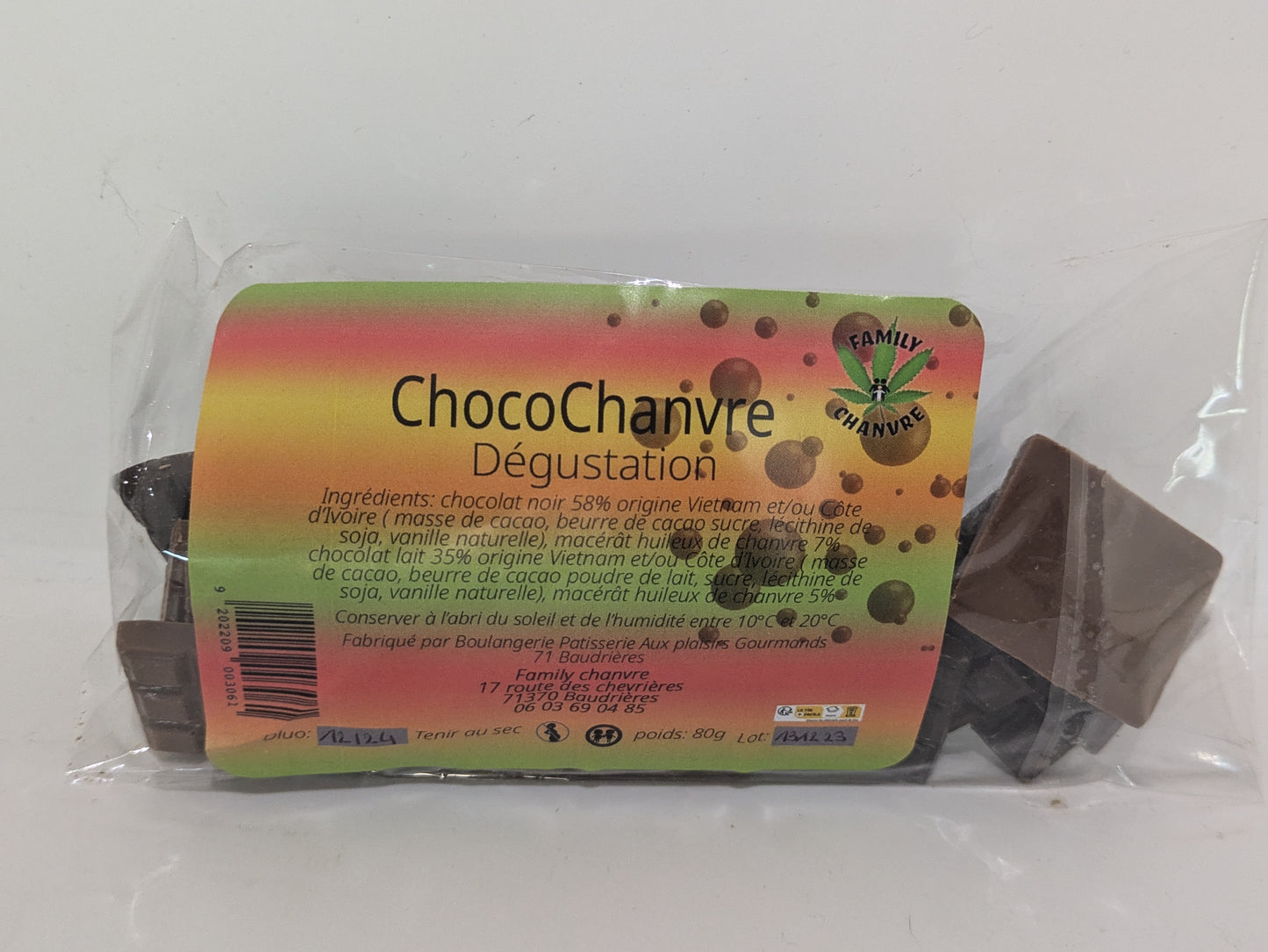 Chocochanvre dégustation