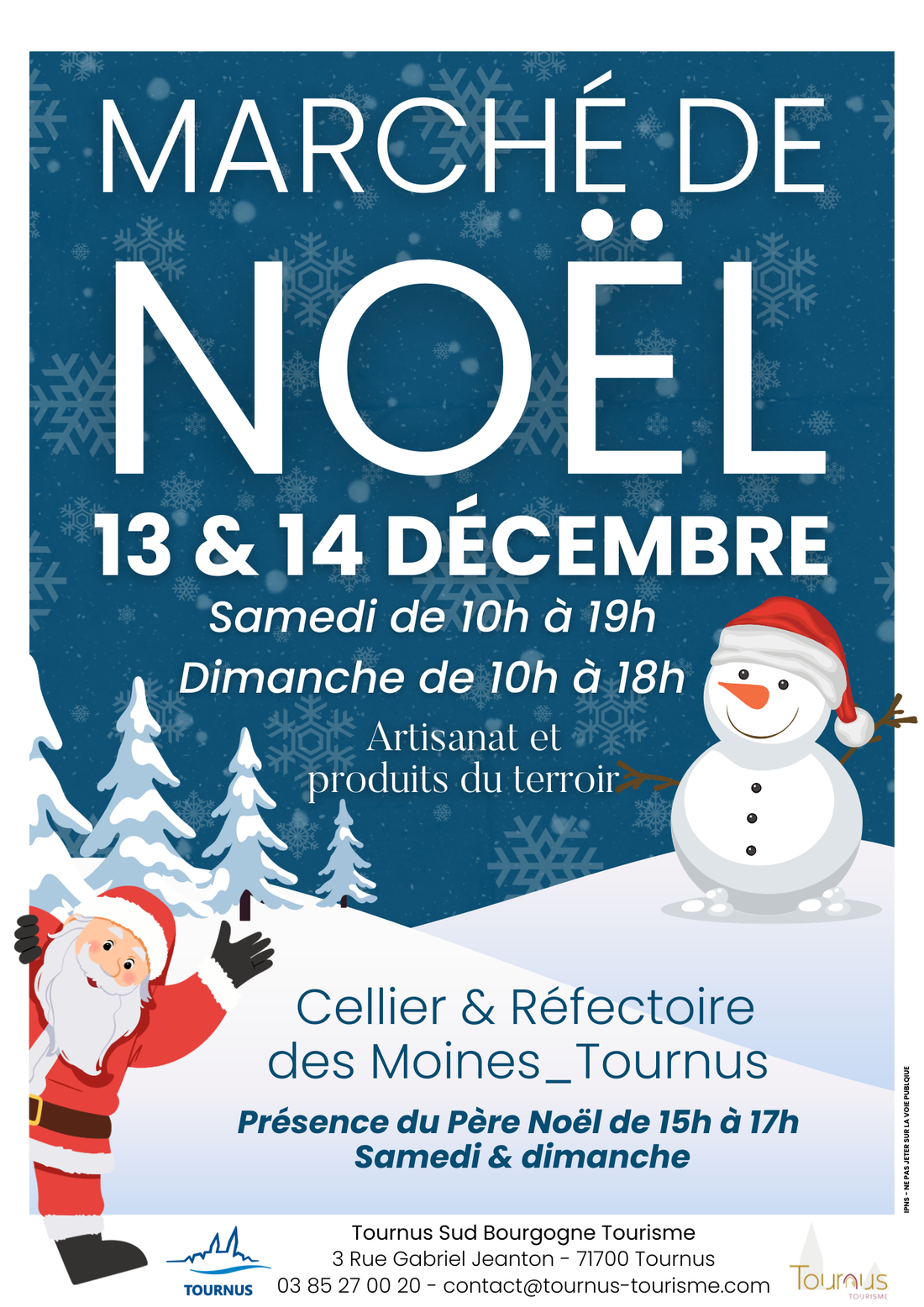 13-14 décembre marché de Noël à Tournus