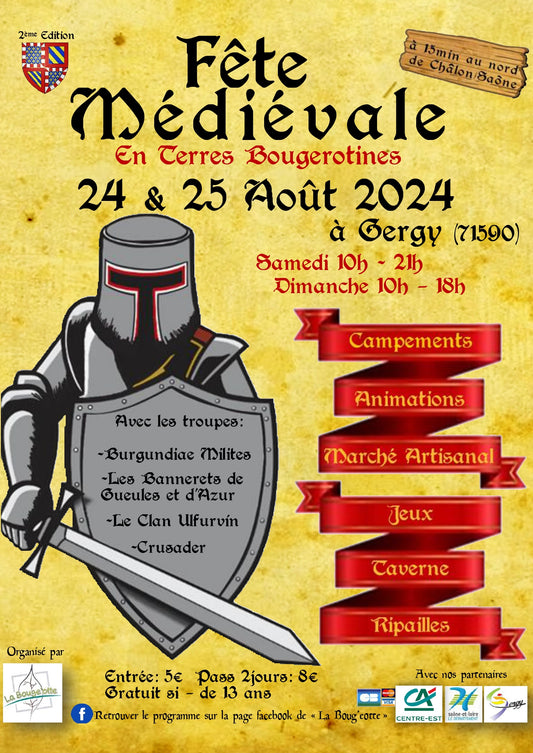 Fête Médiévale à Gergy