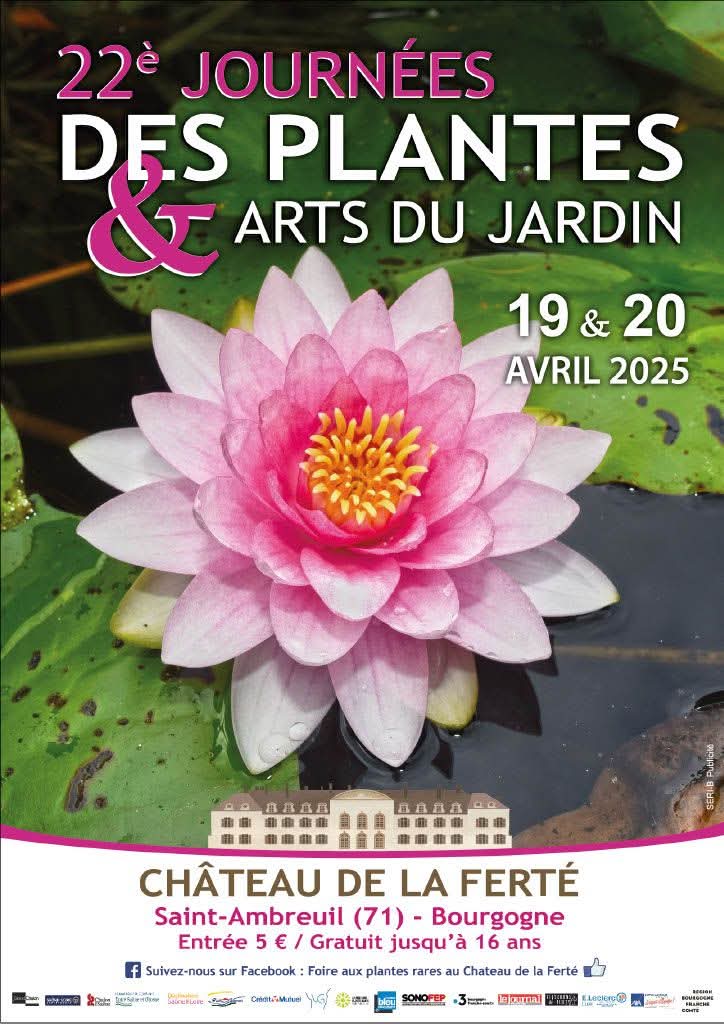 Foire aux plantes au château de La Ferté