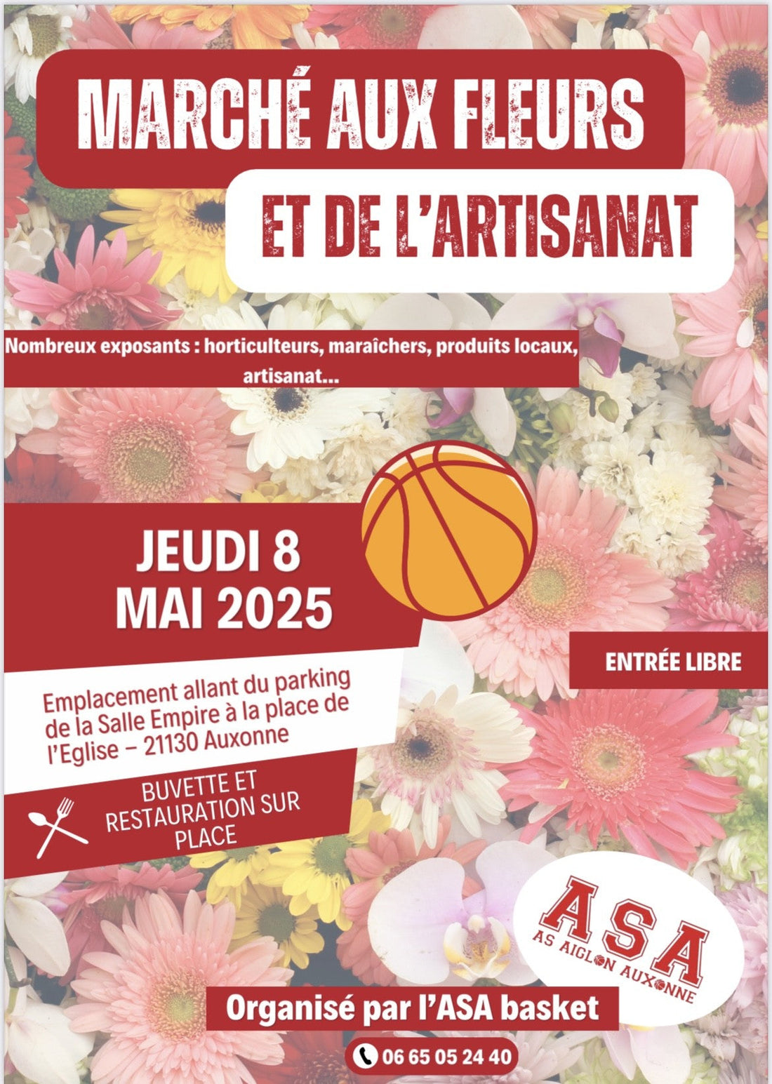 Marché aux fleurs et de l'artisanat