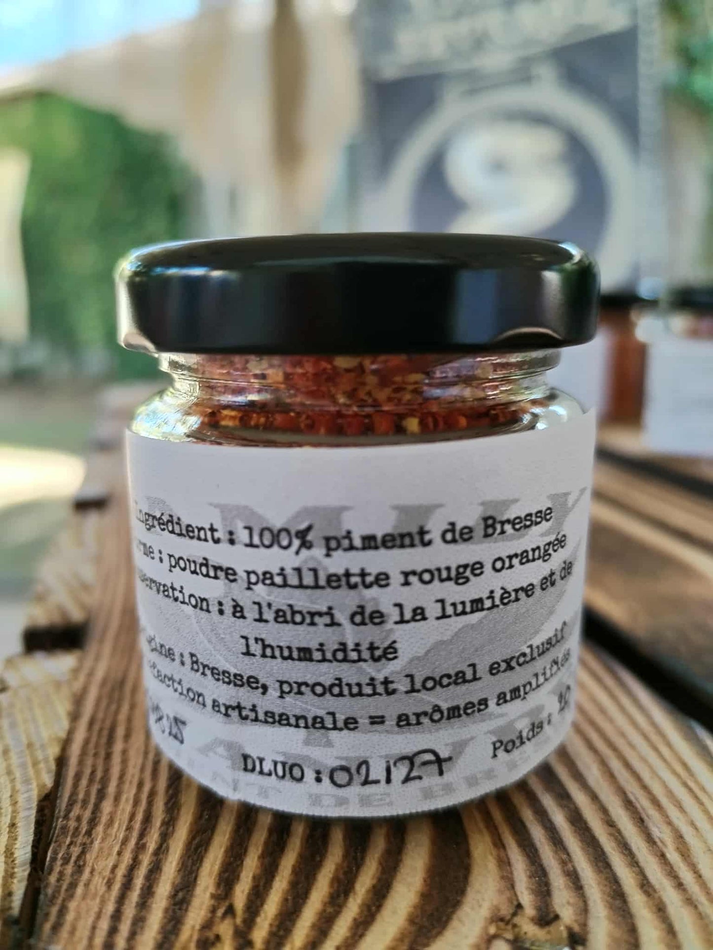 Piment de Bresse - poudre paillette