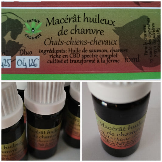 Macérât huileux spécial animaux