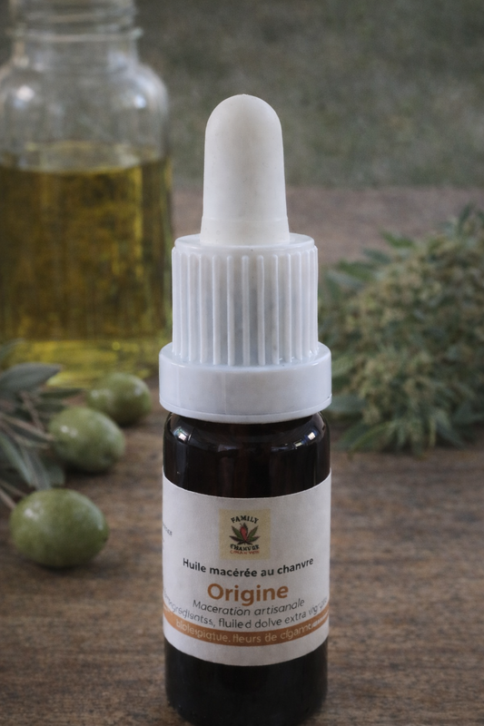 Origine – Macérât huileux de chanvre