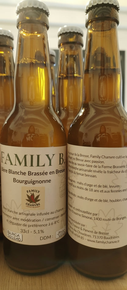 Family B. Bière artisanale au chanvre